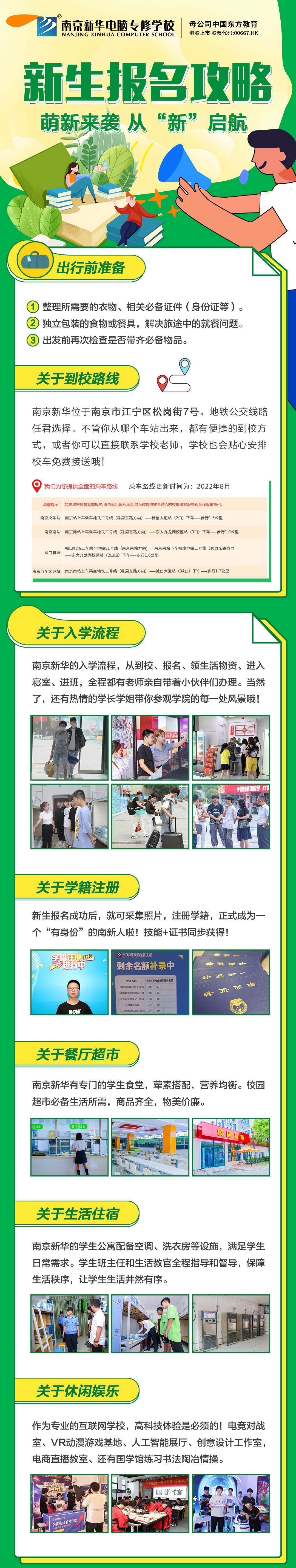 新生报名攻略| 2022级的同学们,我们在南京新华等你! 新生报名攻略| 2022级的同学们,我们在南京新华等你!